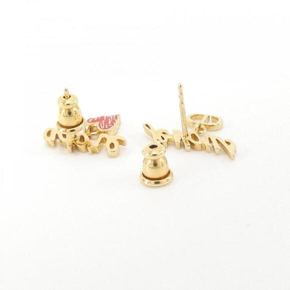 DIOR Gold Earrings - Picture 3 of 3